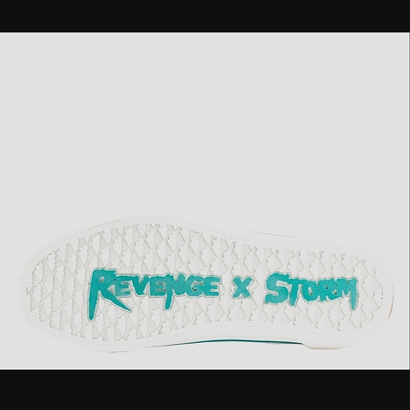 REVENGE × storm vol. 2 hightop turquoise sneaker by Ian Connor *BRANDNEWINBOX* - Picture 2 of 7